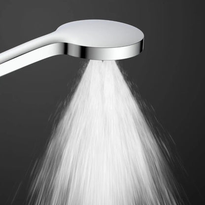 Schutte Samoa Rain handdouche 3 standen chroom antraciet ⌀13cm