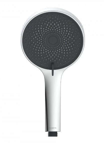 Schutte Samoa Rain handdouche 3 standen chroom antraciet ⌀13cm