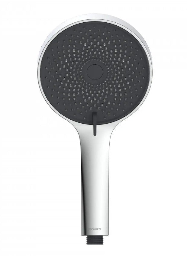 Schutte Samoa Rain handdouche 3 standen chroom antraciet ⌀13cm
