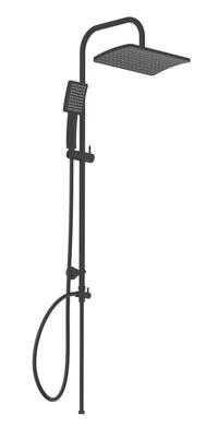 Schutte Mallorca doucheset mat zwart 1 stand
