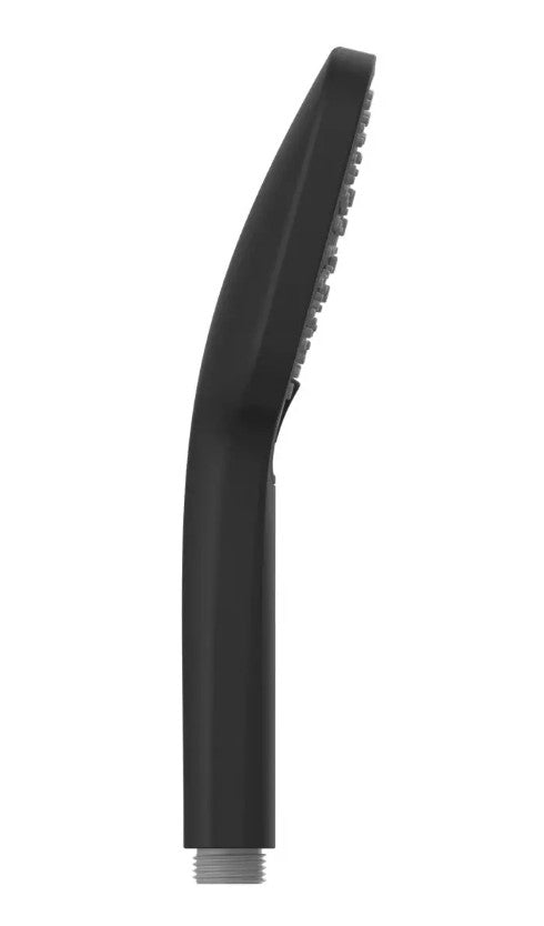 Schutte Ravenna handdouche 3 standen mat zwart ⌀11cm