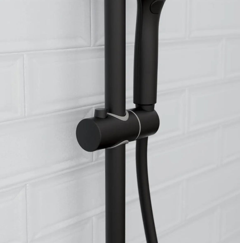 Schutte Raven doucheset mat zwart 3 standen