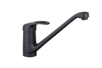 Schutte Grande keukenmengkraan met hendel mat zwart