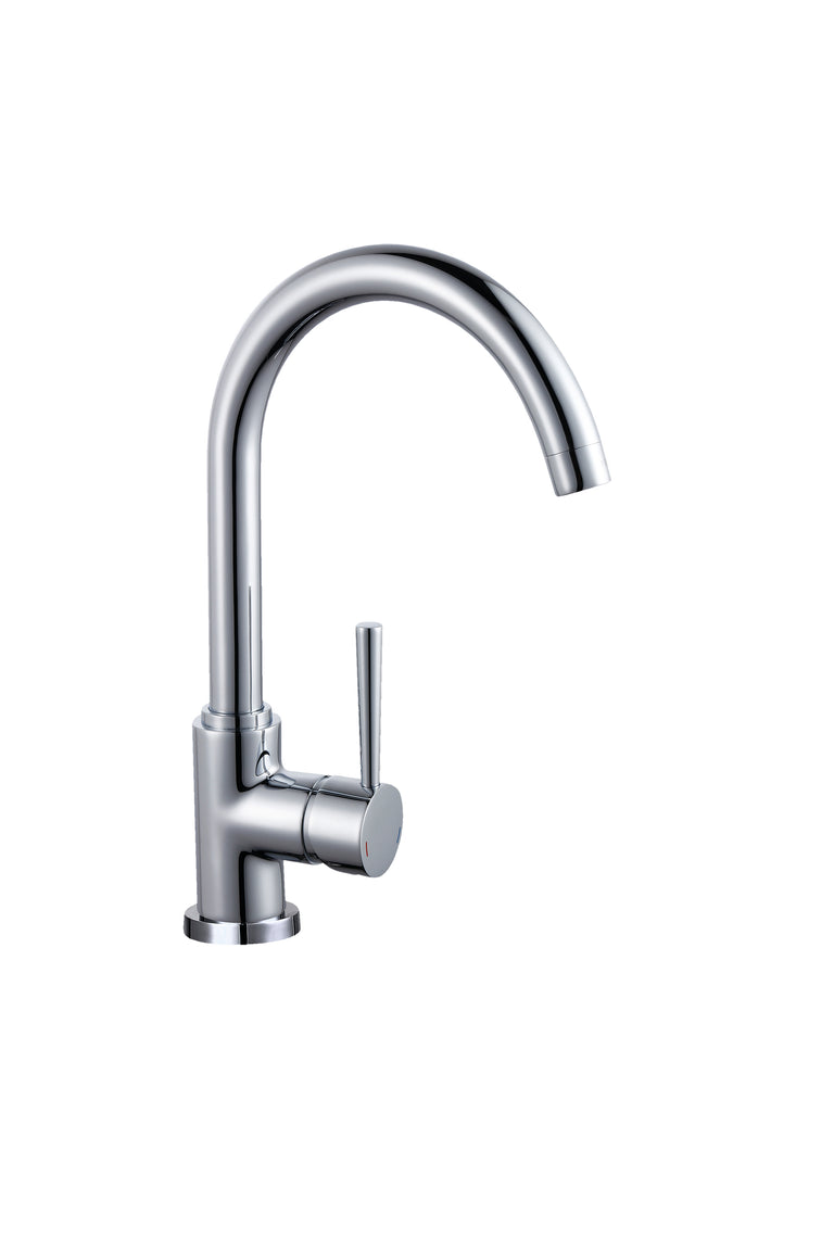 Schutte Cornwall keukenmengkraan met hendel verchroomd