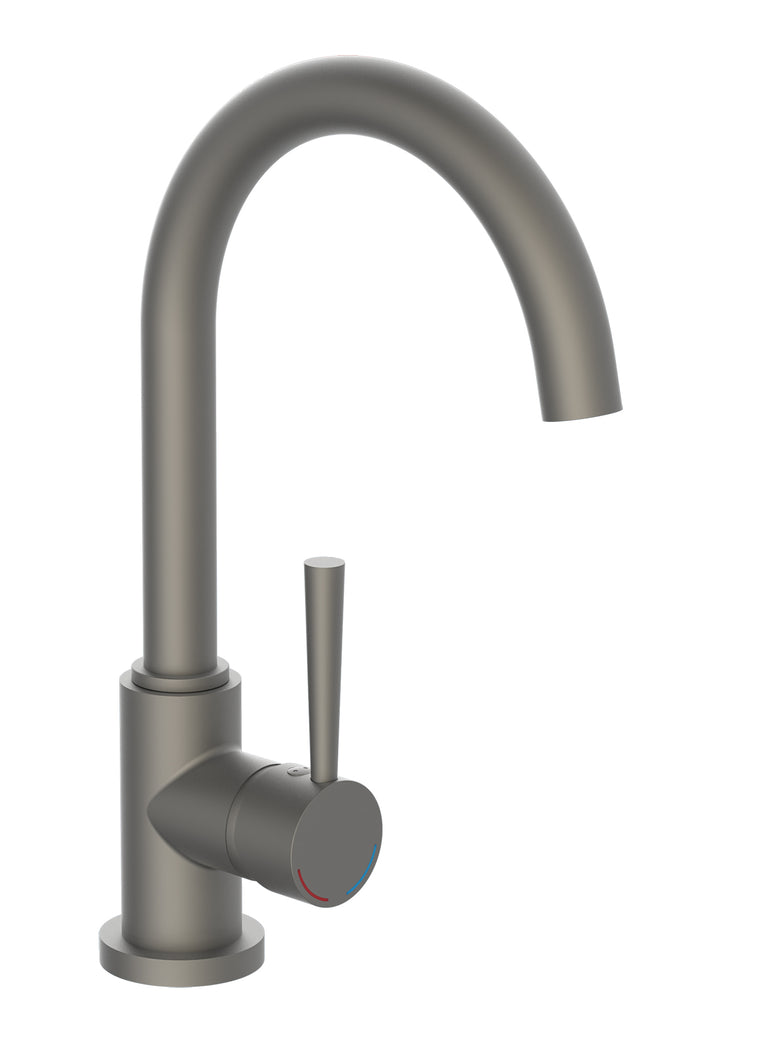 Schutte Cornwall keukenmengkraan met hendel graphit mat