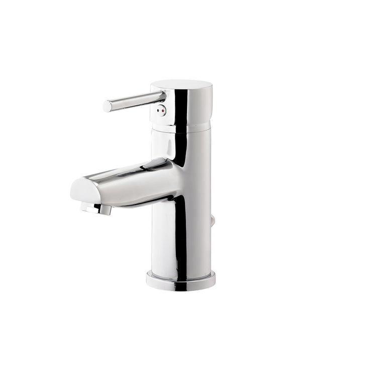 Schutte Atlanta wastafelkraan chroom met hendel