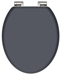 Schutte 80104 WC-bril hout spirit antraciet met softclose