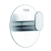 Tiger Hooks Pull haak RVS geborsteld enkel rond