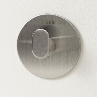 Tiger Hooks Pull haak RVS geborsteld enkel rond