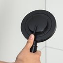 Tiger Akcent douchekop zwart ⌀12cm