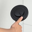 Tiger Akcent douchekop zwart ⌀12cm