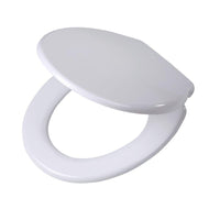 Tiger Burton WC-bril duroplast, rvs wit met softclose