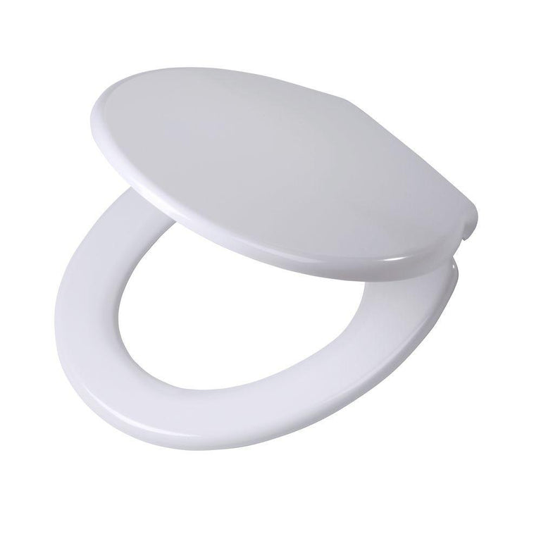 Tiger Burton WC-bril duroplast, rvs wit met softclose
