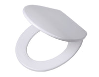 Tiger Boston WC-bril duroplast, rvs wit, rvs met softclose