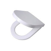 Tiger Memphis WC-bril duroplast, rvs wit met softclose