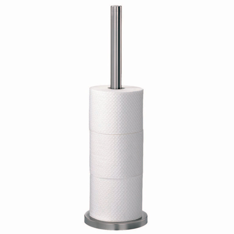 Tiger Various toiletrolhouder RVS geborsteld enkel rond