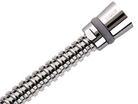 Tiger Essential doucheslang rubber, RVS chroom 2m