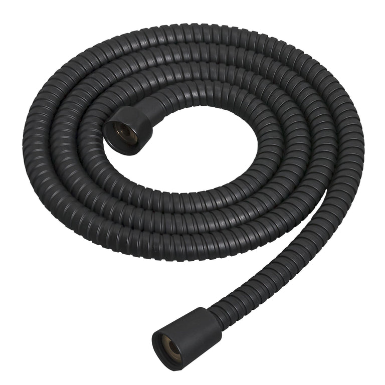 Tiger Ultra doucheslang RVS mat zwart 1,5m