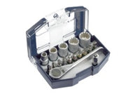 KWB bitset 17-delig met riemclip