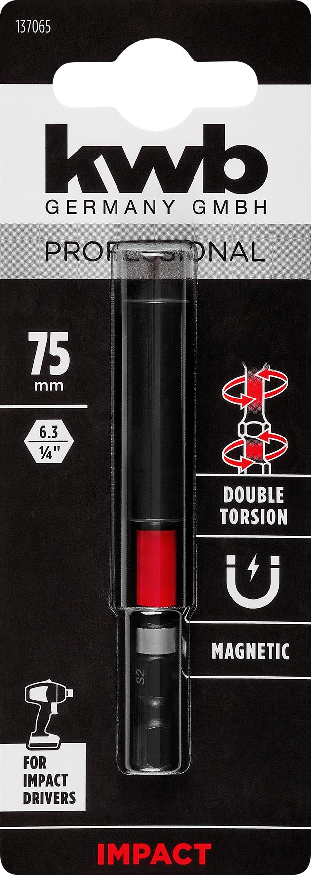 KWB Professional bithouder 75mm