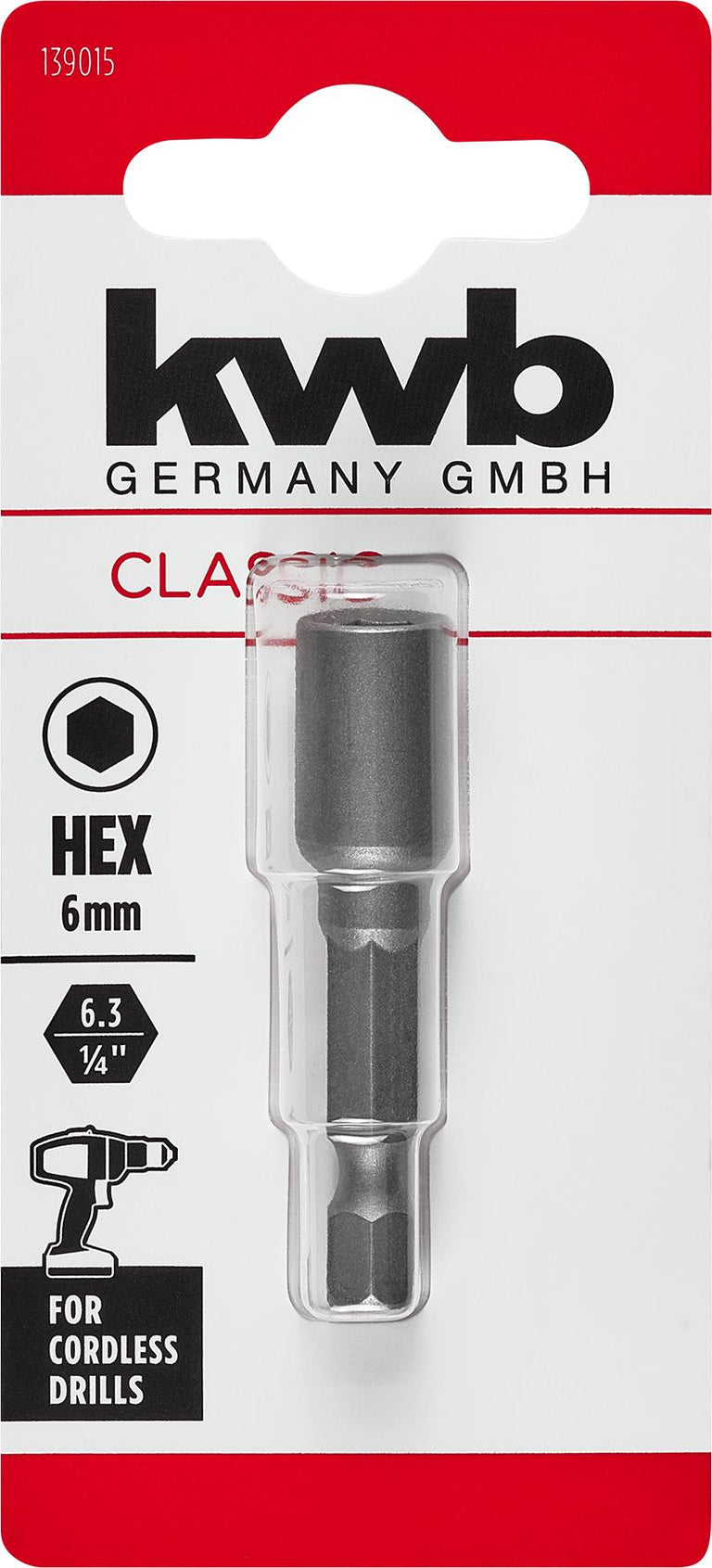 KWB Classic bitdop 6mm