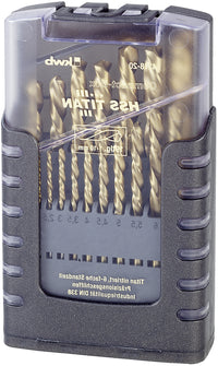 KWB titan metaalboor 1-10mm 19-delig