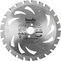 KWB Easy cut cirkelzaagblad ⌀173mm 30mm 24 tanden