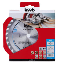 KWB M65 cirkelzaagblad ⌀190mm 16mm 30 tanden