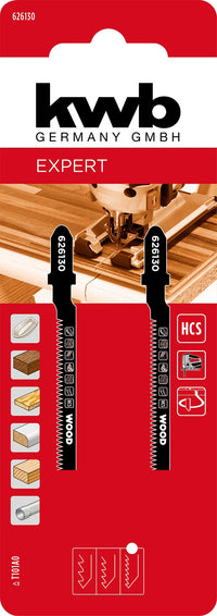 KWB decoupeerzaagblad 8,2cm HCS carbon 2st