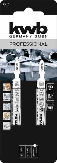 KWB decoupeerzaagblad 10cm bimetaal 2st