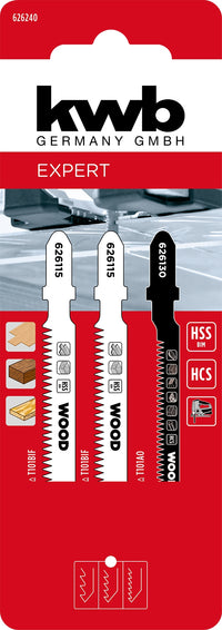 KWB decoupeerzaagblad 8,2cm bimetaal 3st