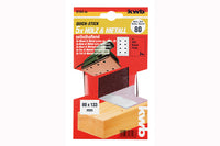 KWB schuurstrook geperforeerd K120 80x133mm 5 stuks