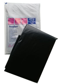 Color Expert afdekfolie zwart extra zwaar 4x5m