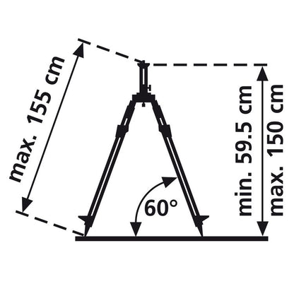 Laserliner FixPod fotostatief 155cm