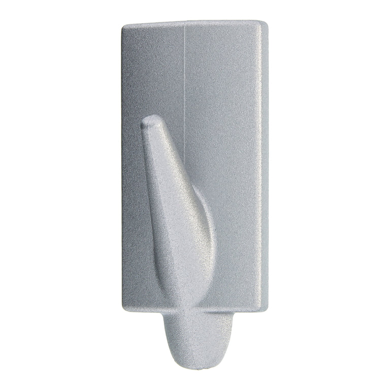 Tesa Powerstrips haak small rechthoek kunststof mat chroom 3st
