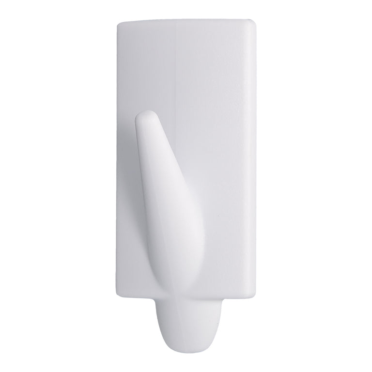 Tesa Powerstrips haak small rechthoek kunststof dubbel wit 3st