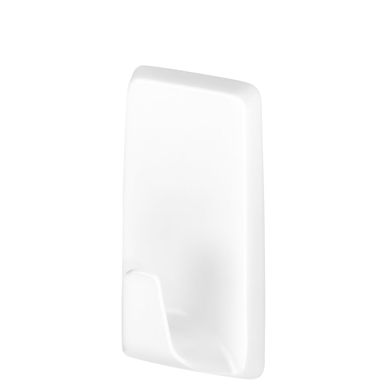 Tesa Powerstrips haak rechthoek kunststof dubbel wit 2st