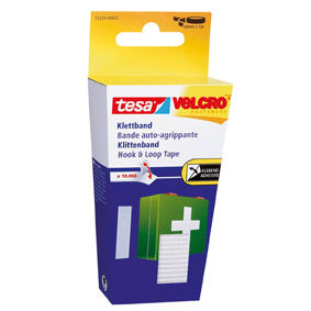 Tesa Hook & Loop tape klittenband zwart 20mm 1m