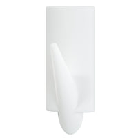 Tesa Powerstrips haak rechthoek kunststof dubbel wit 2st