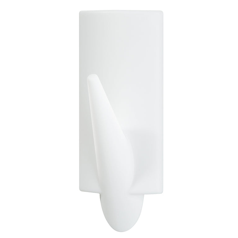 Tesa Powerstrips haak rechthoek kunststof dubbel wit 2st