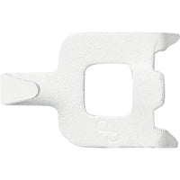 Fischer Fast&Fix wandhaak metaal wit 8st