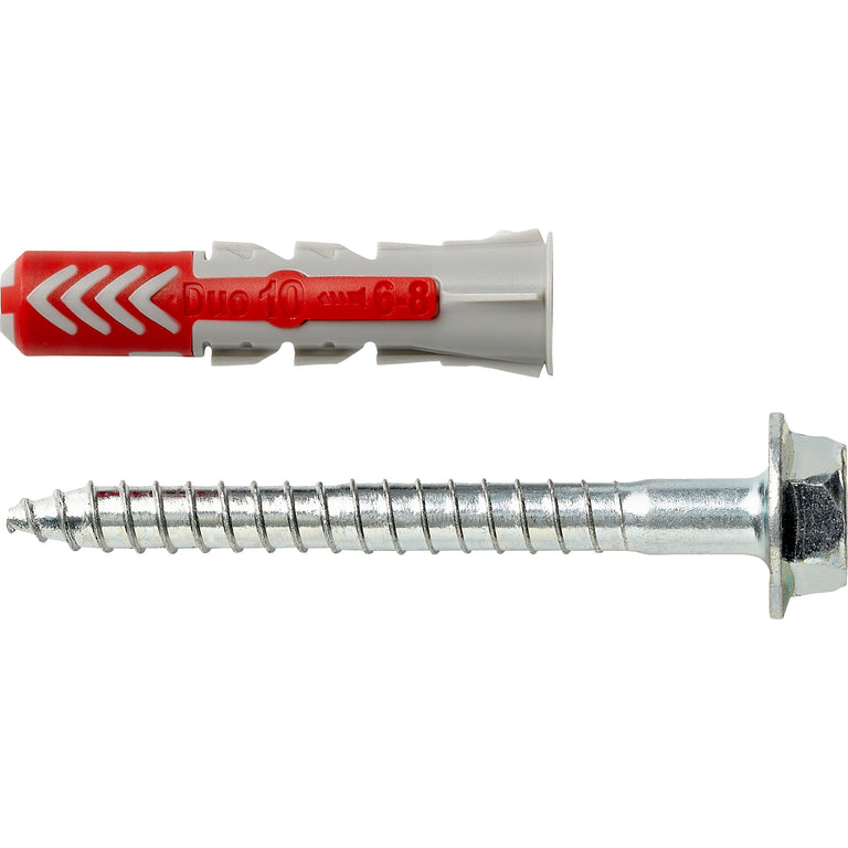 Fischer DuoPower universeelplug TX40 / SW 13 nylon 10x50mm 4st