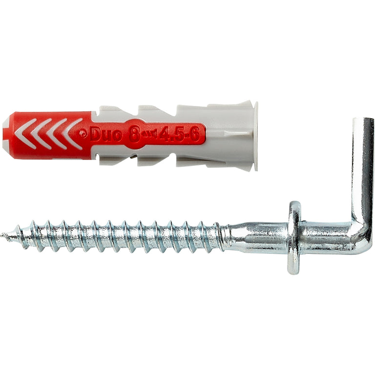 Fischer DuoPower universeelplug nylon 8x40mm 4st