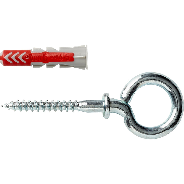 Fischer DuoPower universeelplug nylon 6x30mm 4st