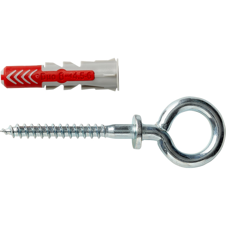 Fischer DuoPower universeelplug nylon 8x40mm 2st