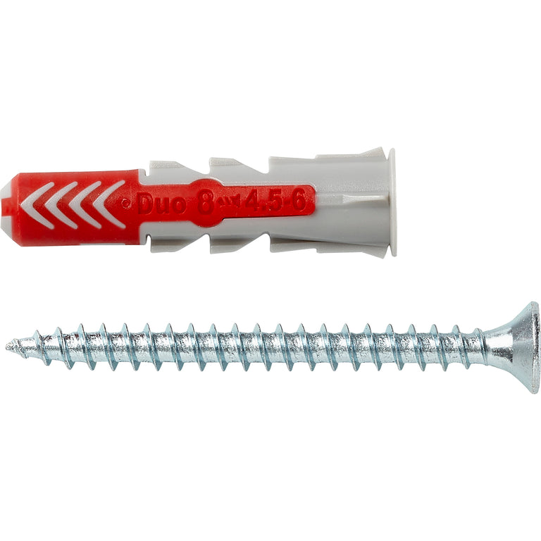 Fischer DuoPower universeelplug PZ2 nylon 8x40mm 50st