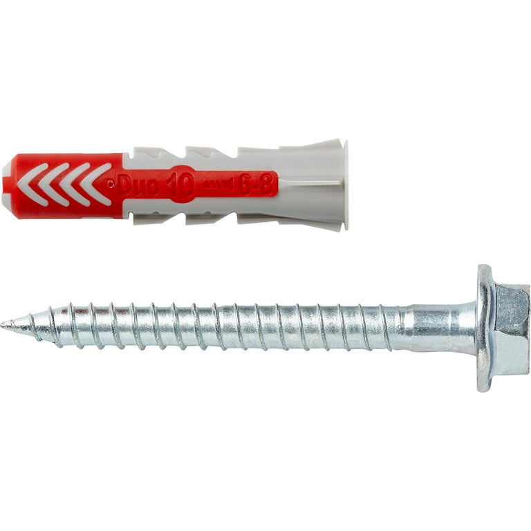 Fischer DuoPower universeelplug TX40 / SW 13 nylon 10x50mm 25st