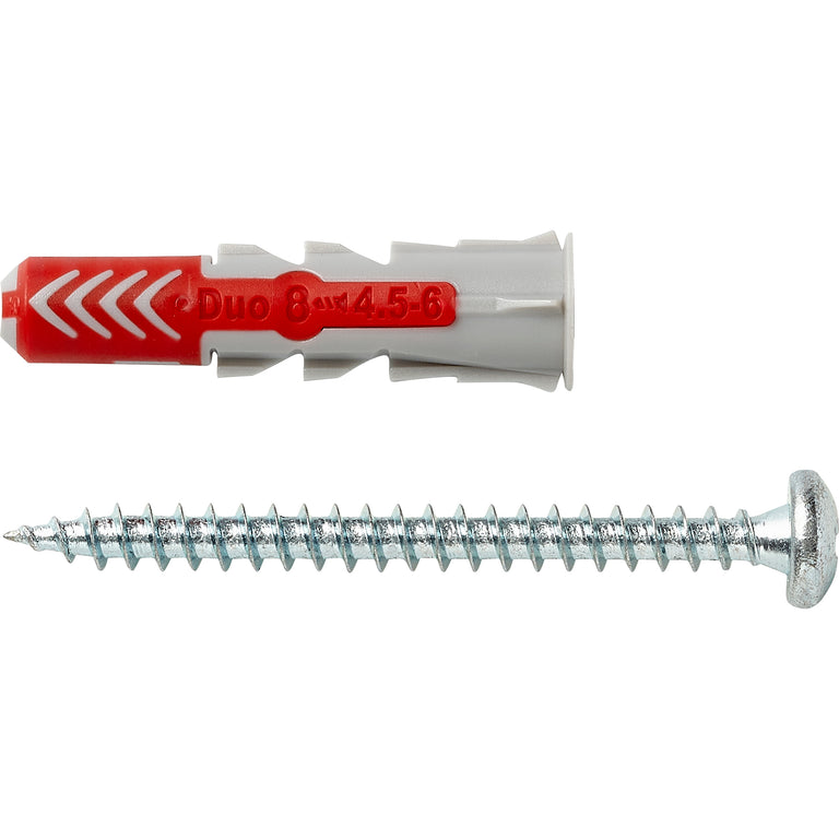 Fischer DuoPower universeelplug PH2 nylon 8x40mm 50st