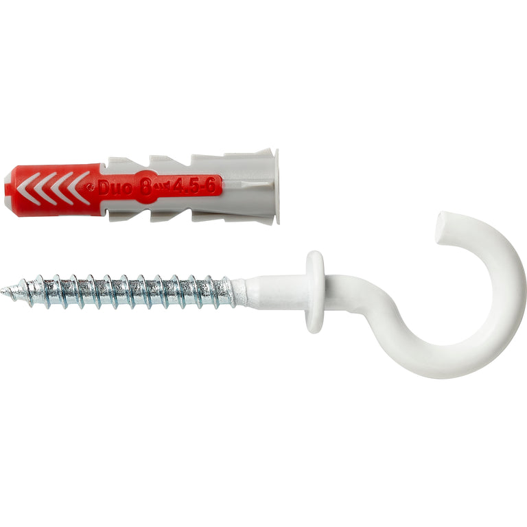 Fischer DuoPower universeelplug nylon 8x40mm 4st