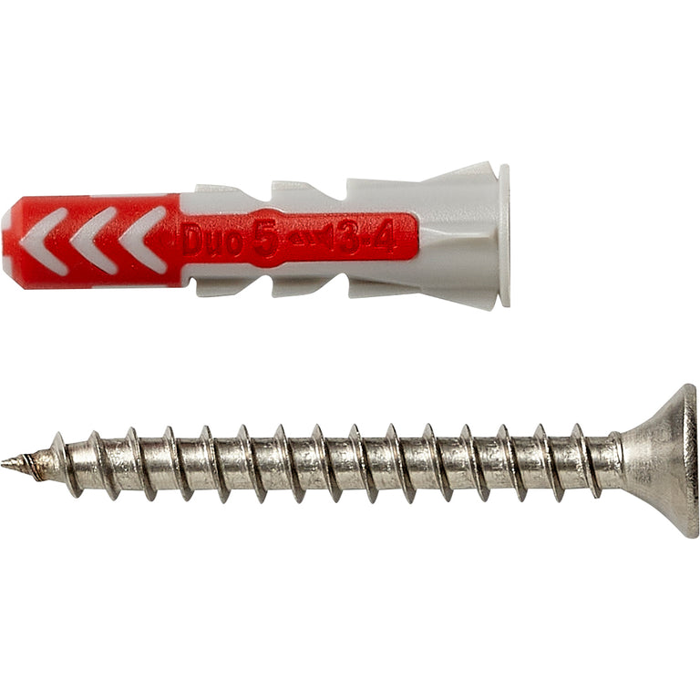 Fischer DuoPower universeelplug PZ2 nylon 5x25mm 8st